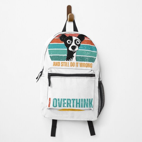 Item preview, I OVERTHINK - AND STILL DO IT WRONG designed and sold by Valudity.
