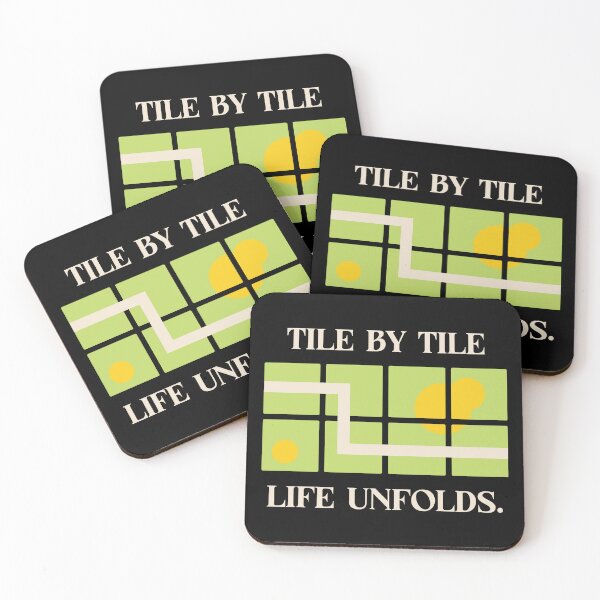 Item preview, Tile by Tile Life Unfolds Meeples Boardgame designed and sold by pixeptional.