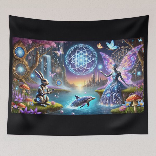 Item preview, Each breath is a wave of Love and Renewal 002L7P198TH9 designed and sold by OsirizyahDesign.