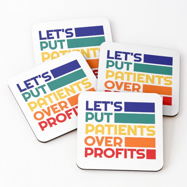 Item preview, Patients Over Profits Nursing Strike designed and sold by RockFireMerch.
