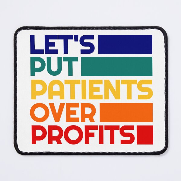 Item preview, Patients Over Profits Nursing Strike designed and sold by RockFireMerch.