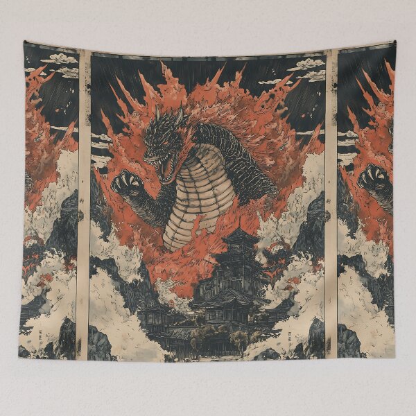 Item preview, Classic Japanese Tokusatsu Kaiju Monster designed and sold by bapupa.
