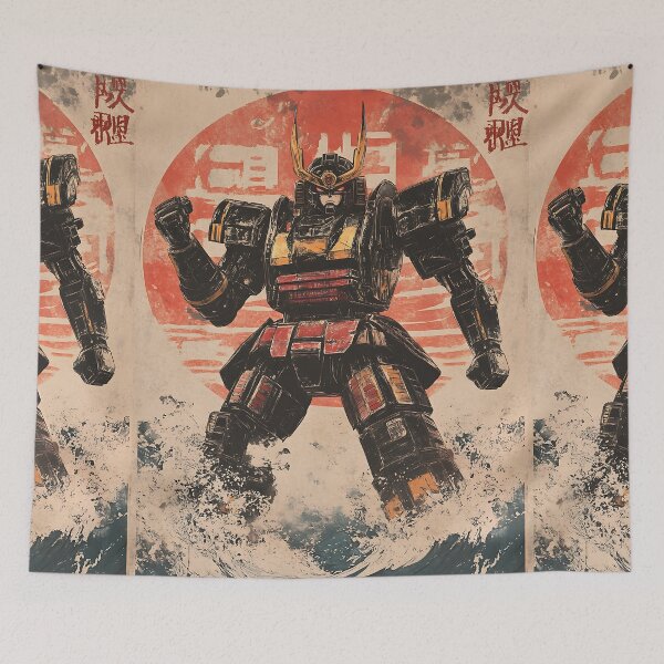 Item preview, Classic Japanese Tokusatsu Giant Robot designed and sold by bapupa.