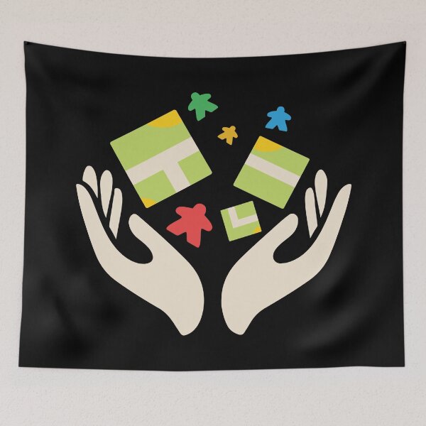 Item preview, My Meeples and Tiles Boardgame designed and sold by pixeptional.