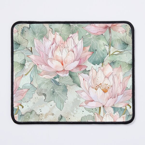 Aperçu de l'œuvre fleur de lotus créée et vendue par CoolPixels.