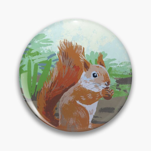 Item preview, Cute squirrels in a oak tree designed and sold by qu-lan.