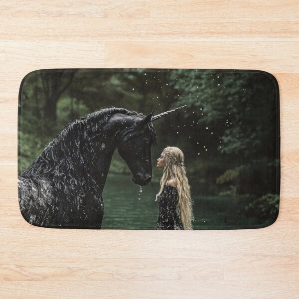 Item preview, Whispers of the Midnight Unicorn designed and sold by LemurianPortals.