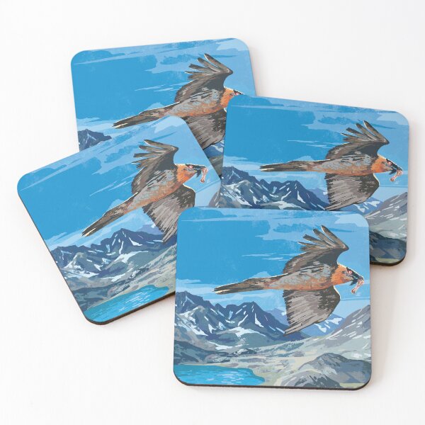 Item preview, Bearded vulture in the sky designed and sold by qu-lan.