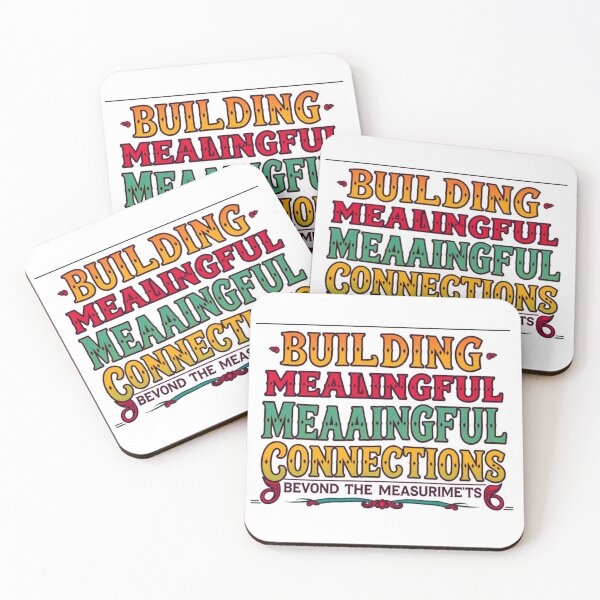 Item preview, Building Meaningful Connections - Typography Art designed and sold by andyamari.