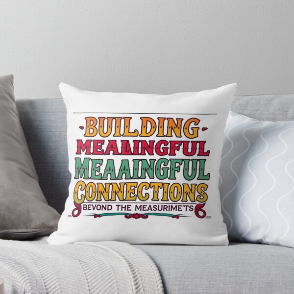 Item preview, Building Meaningful Connections - Typography Art designed and sold by andyamari.