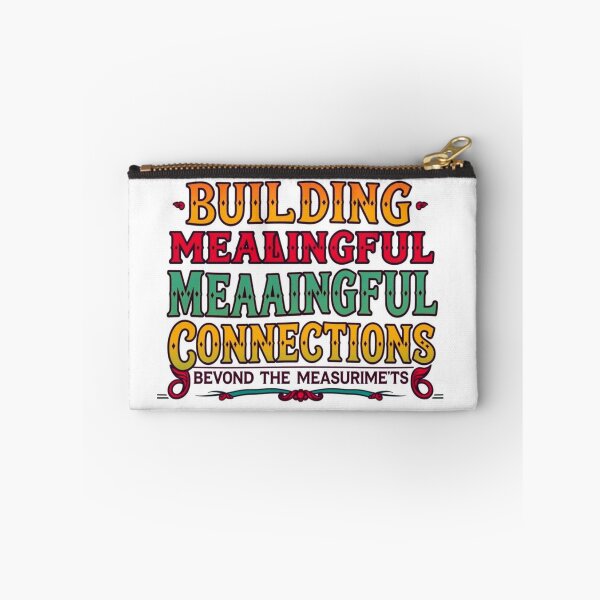 Item preview, Building Meaningful Connections - Typography Art designed and sold by andyamari.