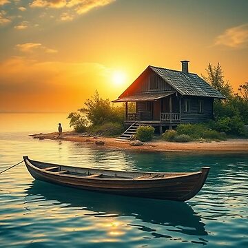 Artwork thumbnail, Island Retreat by LenCarol