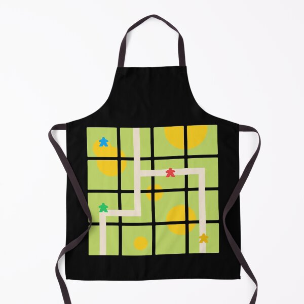 Item preview, Minimalist Colorful Meeples in Board Game Tiles designed and sold by pixeptional.
