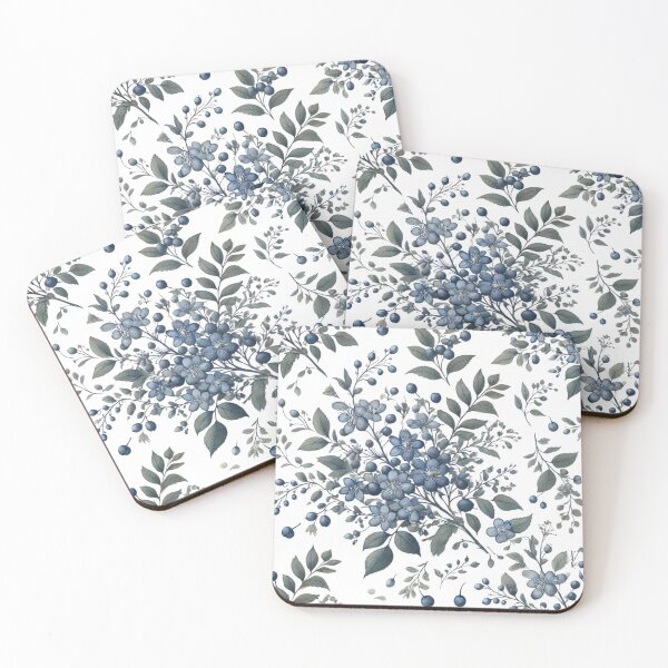 Item preview, Bluish Enchanted Blooms designed and sold by Oonward2021.
