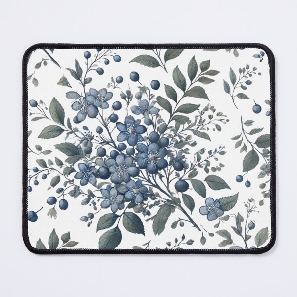 Item preview, Bluish Enchanted Blooms designed and sold by Dream Bloom Gallery.