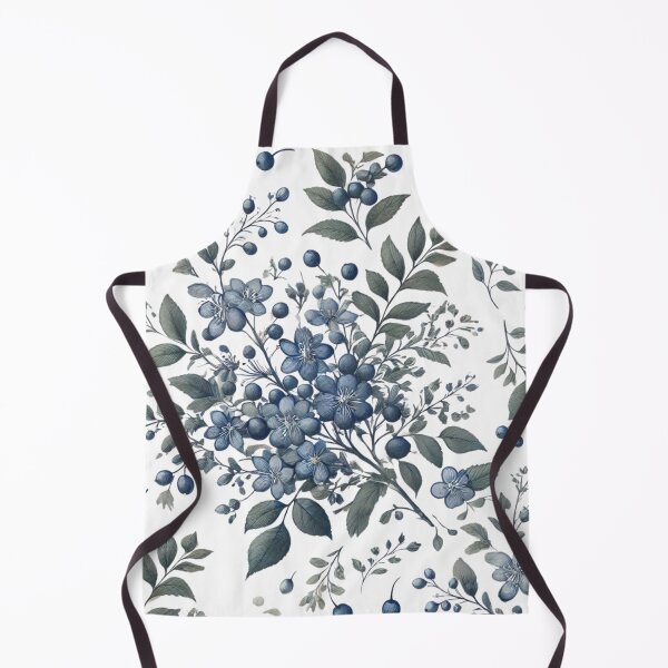 Item preview, Bluish Enchanted Blooms designed and sold by Dream Bloom Gallery.