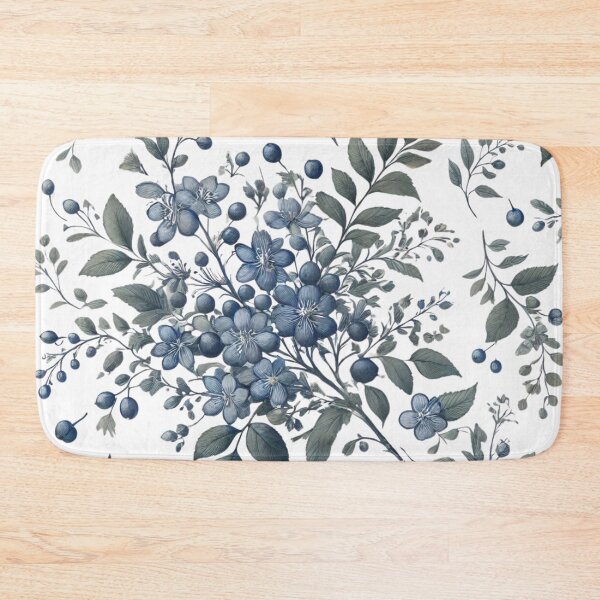 Item preview, Bluish Enchanted Blooms designed and sold by Dream Bloom Gallery.