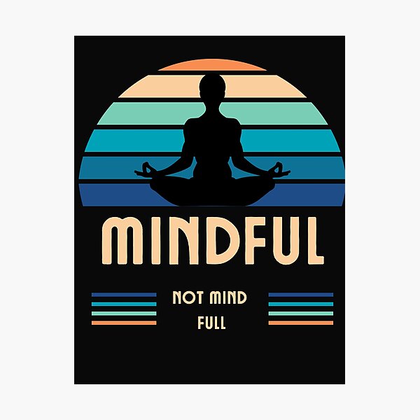 Item preview, Mindful designed and sold by Serenelyart.
