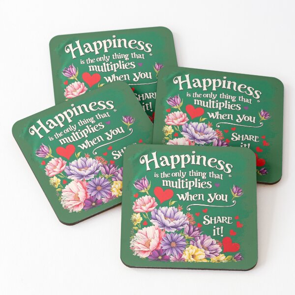 Item preview, Happiness – Share It designed and sold by TestudoDesign.