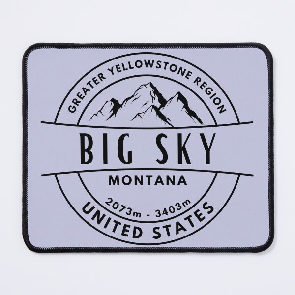 Item preview, Big Sky - Montana - United States  designed and sold by GoodOldVintage.