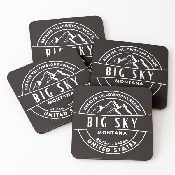 Item preview, Big Sky - Montana - United States  designed and sold by GoodOldVintage.