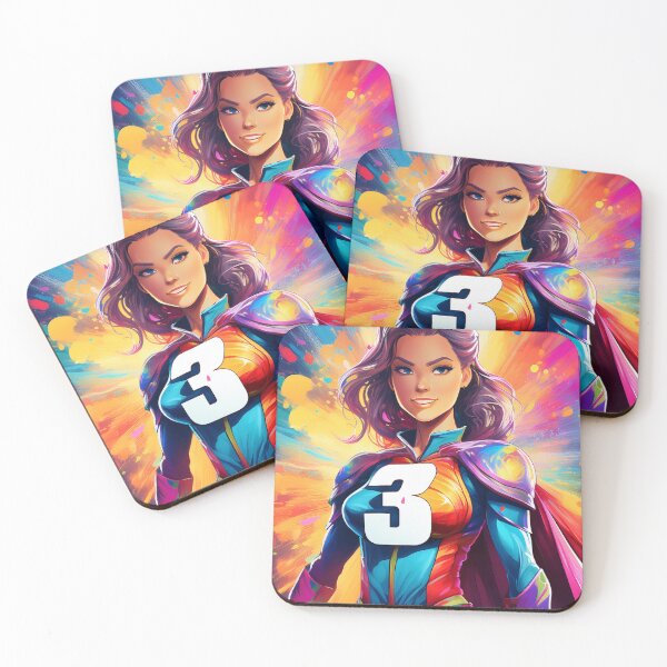 Item preview, Number 3 in Numerology - Symbol of Creativity, Expression and Joy designed and sold by HighestMind_888.