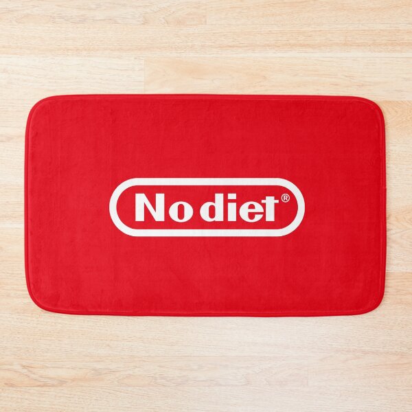 Item preview, Parodia del logotipo de Nintendo "Sin dieta" designed and sold by TheOctopusRage.