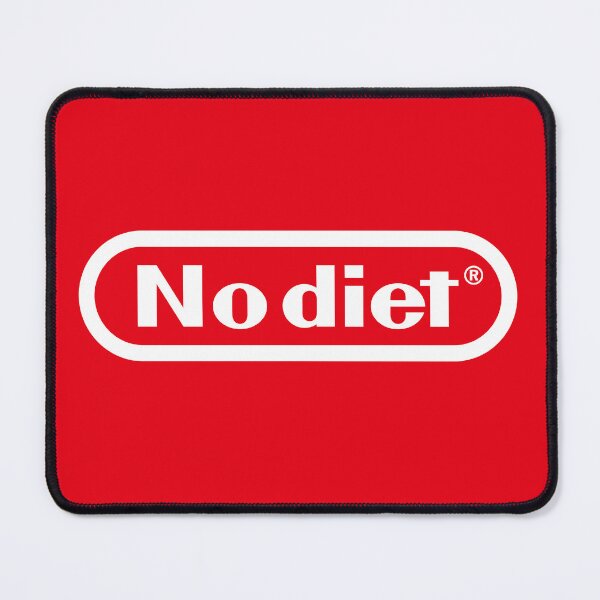 Item preview, Nintendo "No Diet" Parody Logo designed and sold by TheOctopusRage.