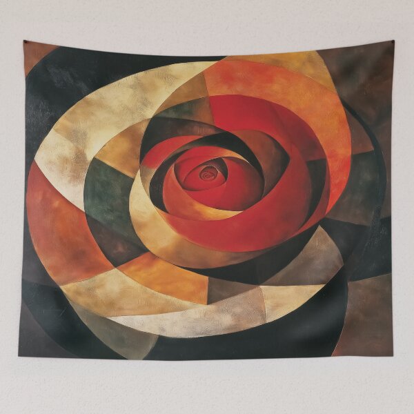 Item preview, A design of a colorful flower. designed and sold by HEMRO.