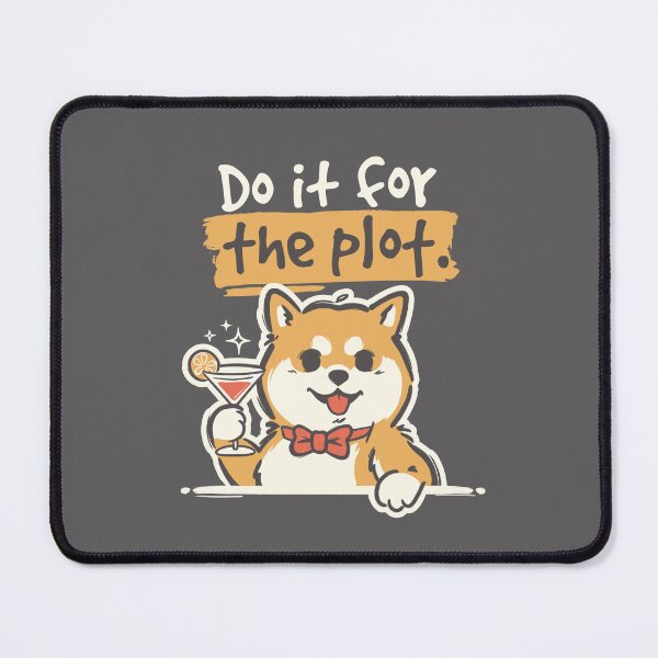 Item preview, Do it for the plot drinking cocktail designed and sold by NemiMakeit.