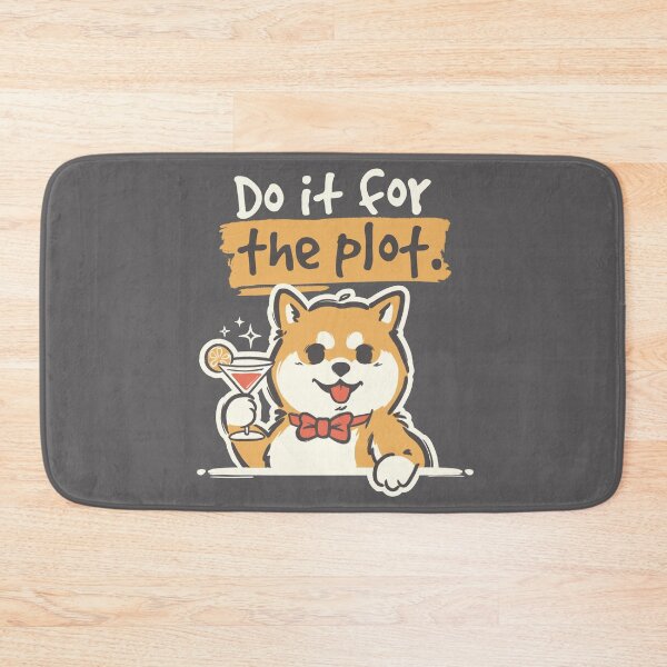 Item preview, Do it for the plot drinking cocktail designed and sold by NemiMakeit.