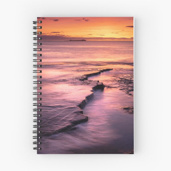 Item preview, Intense Sunrise at Bamburgh designed and sold by Lenscraft by Robin Whalley.