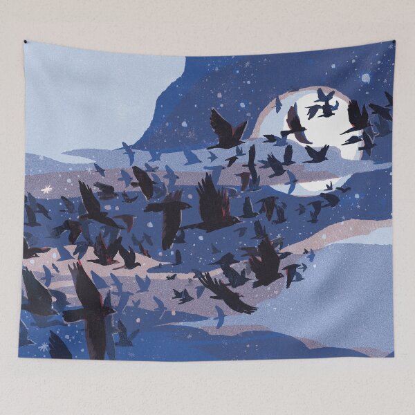 Item preview, Night migration designed and sold by qu-lan.
