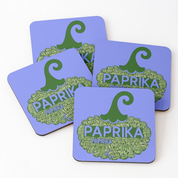 Item preview, Green Paprika Typography Art – Creative Vegetable Word Cloud Design designed and sold by Nadia-joy.