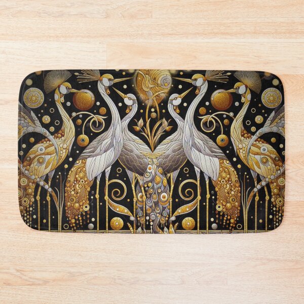 Item preview, Crowned Cranes designed and sold by 88 Jane.