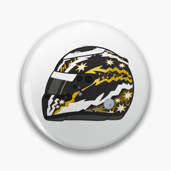 Item preview, Jack Doohan 2025 Australia Helmet  designed and sold by OriDraws.