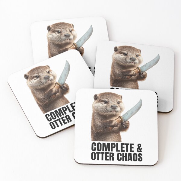 Item preview, Complete And Otter Chaos designed and sold by RockFireMerch.