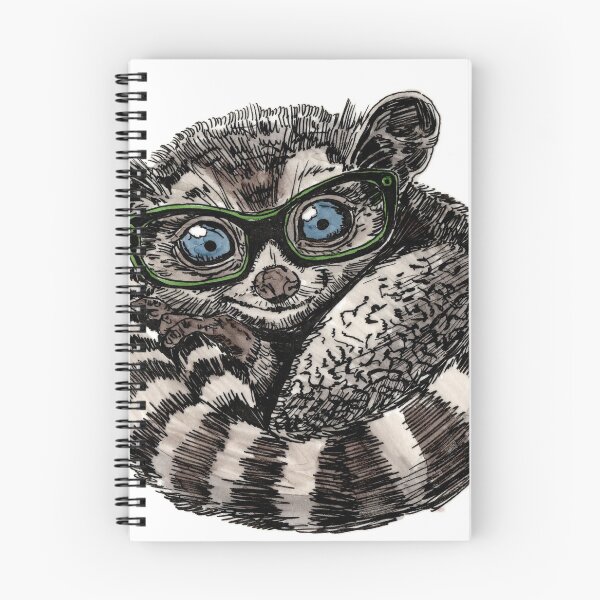 Item preview, Tarsier in Glasses designed and sold by Scribbles & Doodles by Jinx.