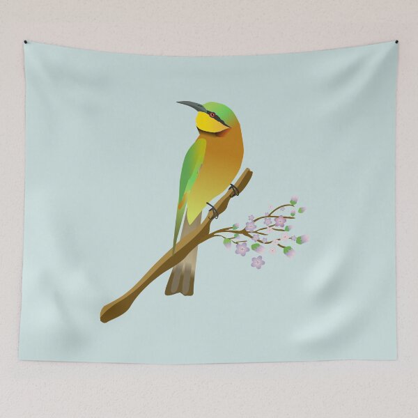 Item preview,  Little bee-eater digital illustration designed and sold by Bwiselizzy.