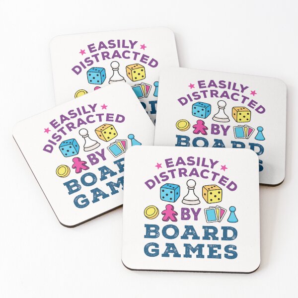 Item preview, Easily Distracted by Board Games designed and sold by jaygo.