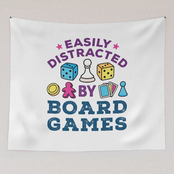 Item preview, Easily Distracted by Board Games designed and sold by jaygo.