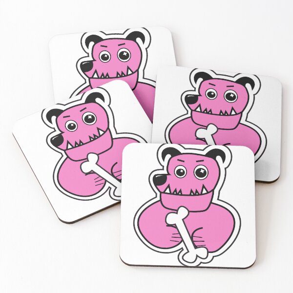 Item preview, Pink dog designed and sold by brineB.