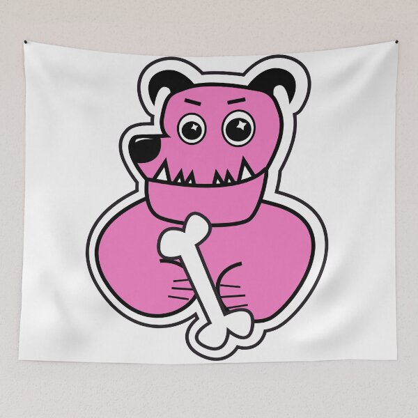 Item preview, Pink dog designed and sold by brineB.