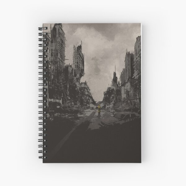 Item preview, Lone Wanderer - Post-Apocalyptic Digital Artwork designed and sold by maskofspencer.