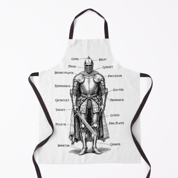 Item preview, Medieval Knight Gothic Plate Armor Components Knights Armour designed and sold by GrandeDuc.