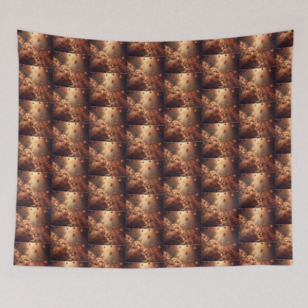 Item preview, Autumn Leaves Blow Down a Deserted Street designed and sold by duncandragon.