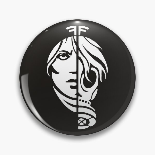 Vista previa del artículo con la obra «Pin con el logotipo de Figli della Fine», diseñado y vendido por maskofspencer.
