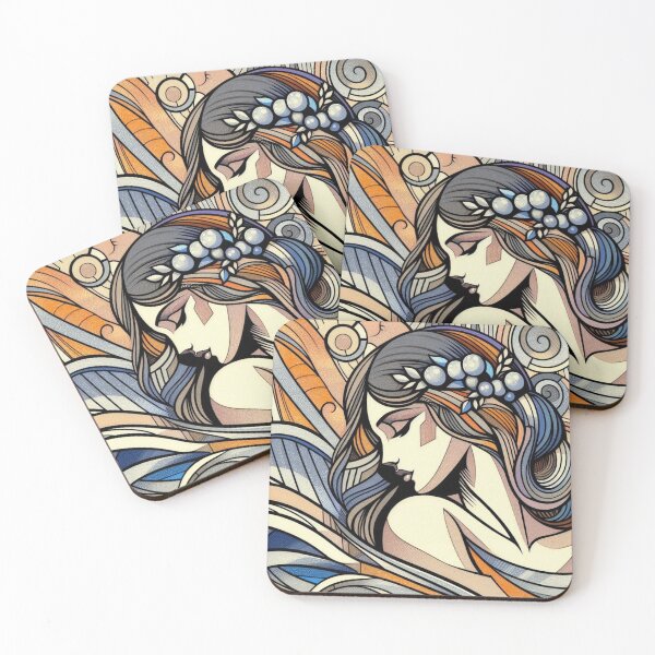 Item preview, Abstract drawing of a Greek woman designed and sold by Gabriel-Flores.