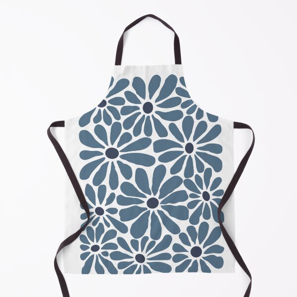 Item preview, Blue Color Flower Market Art Print designed and sold by Living The Vibe.