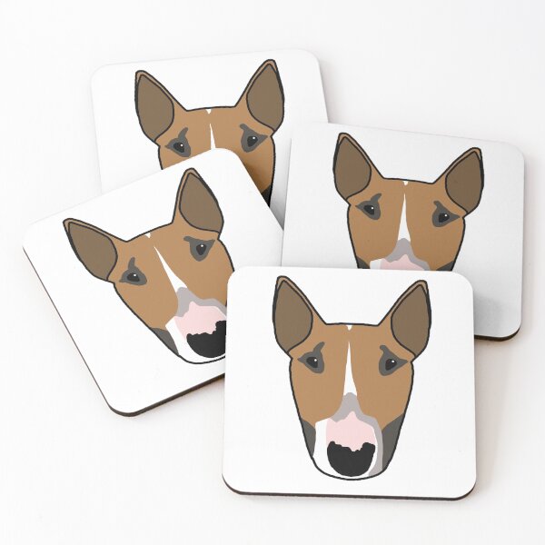 Item preview, Charlie The Bull Terrier designed and sold by emilydevineart.